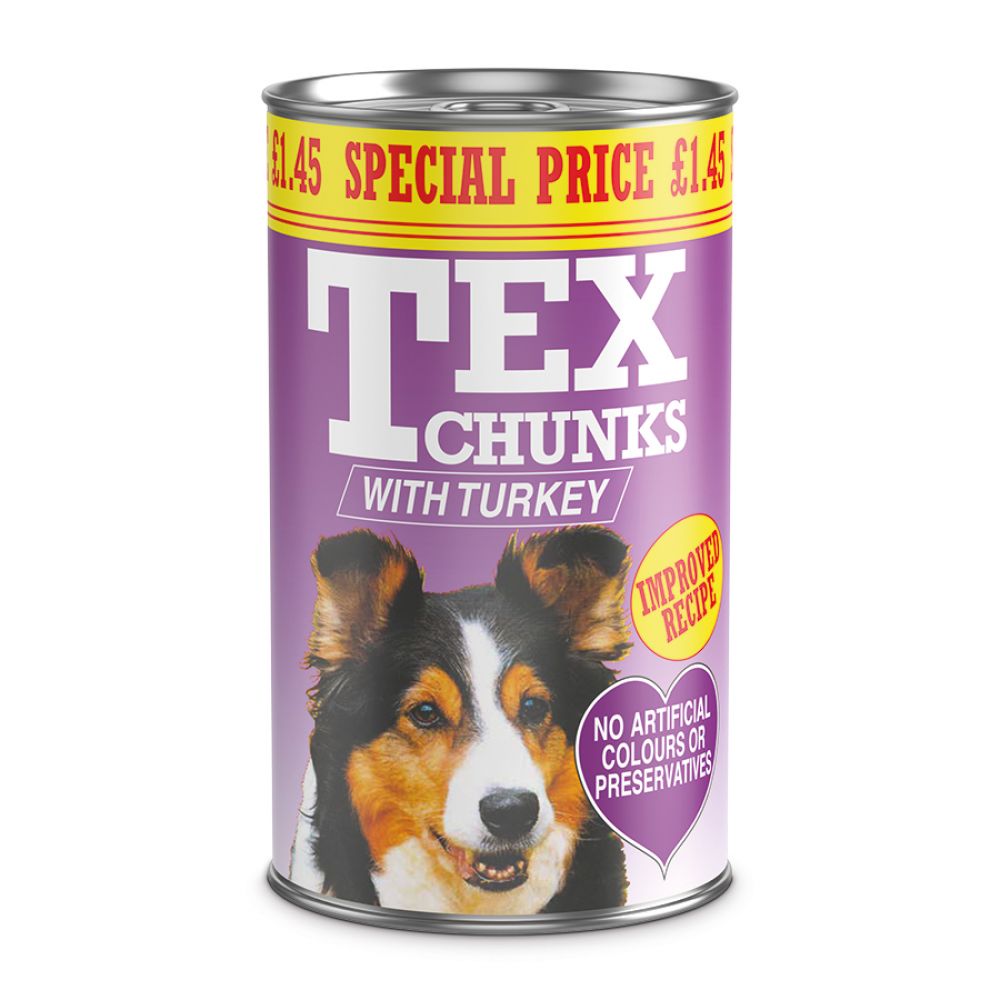 Tex Turkey 6 x 1.2kg Special Price £1.45 per tin