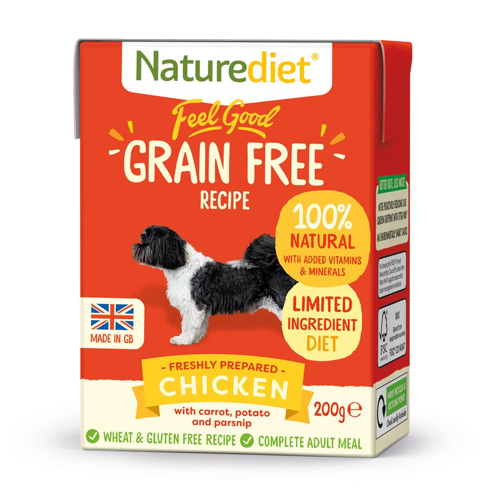 Naturediet Feel Good Grain Free Chicken 8 x 200g