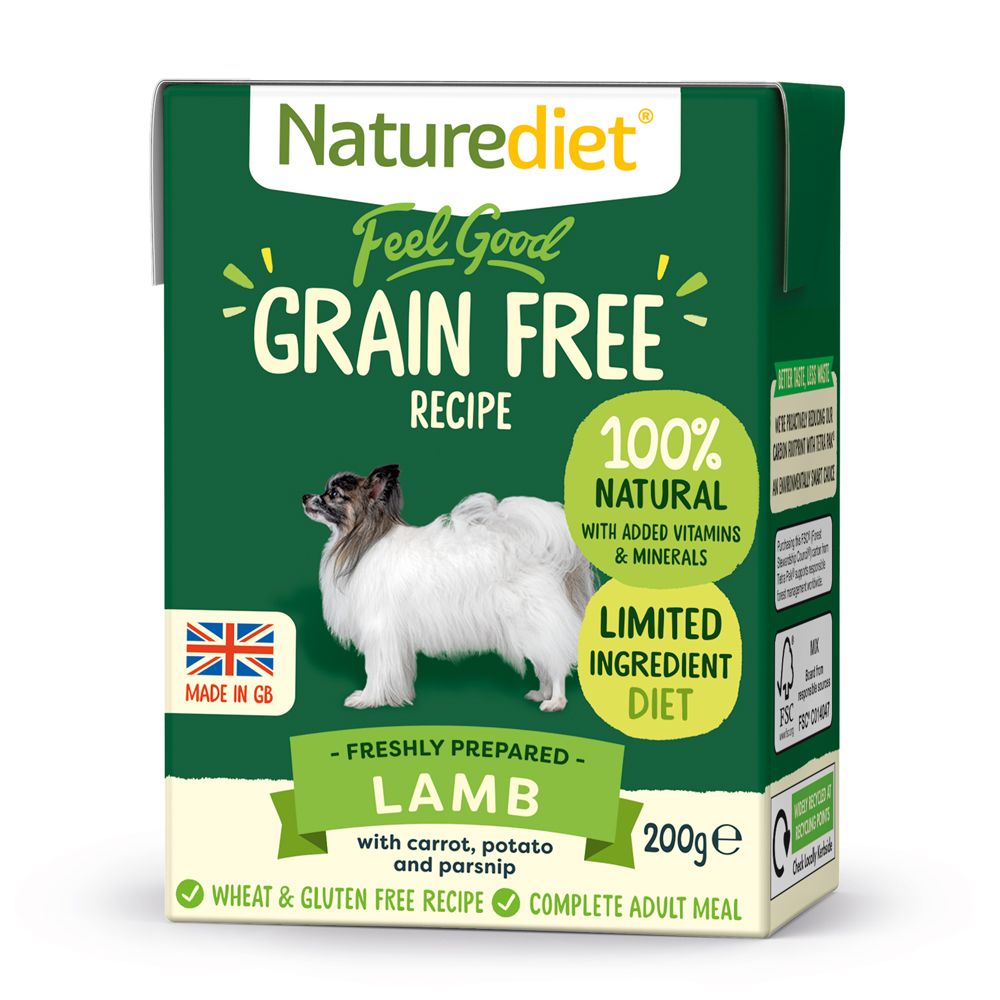 Naturediet Feel Good Grain Free Lamb 8 x 200g