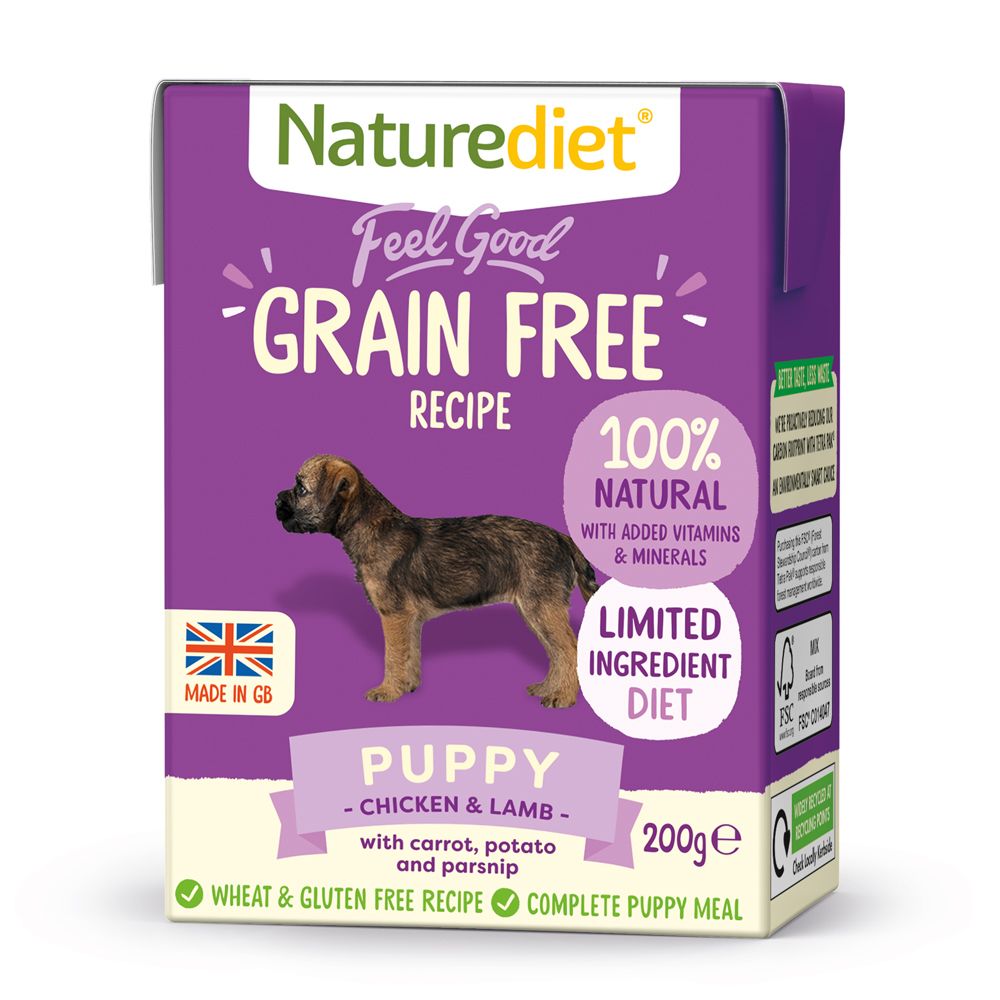 Naturediet Feel Good Grain Free Puppy 8 x 200g