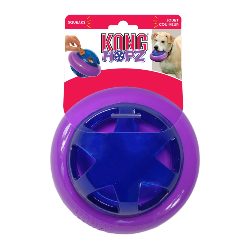 KONG Hopz Ball Dog Treat Toy - Large