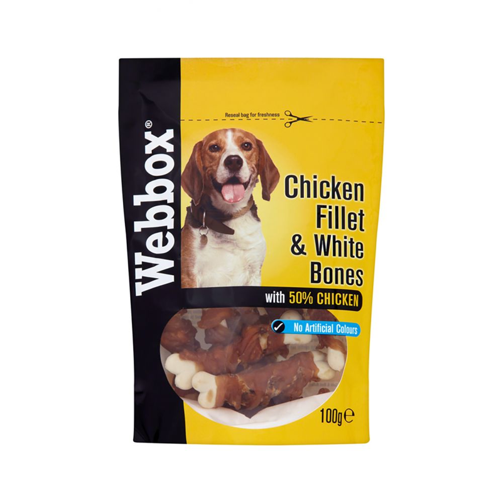 Webbox Chicken Fillet & White Bones