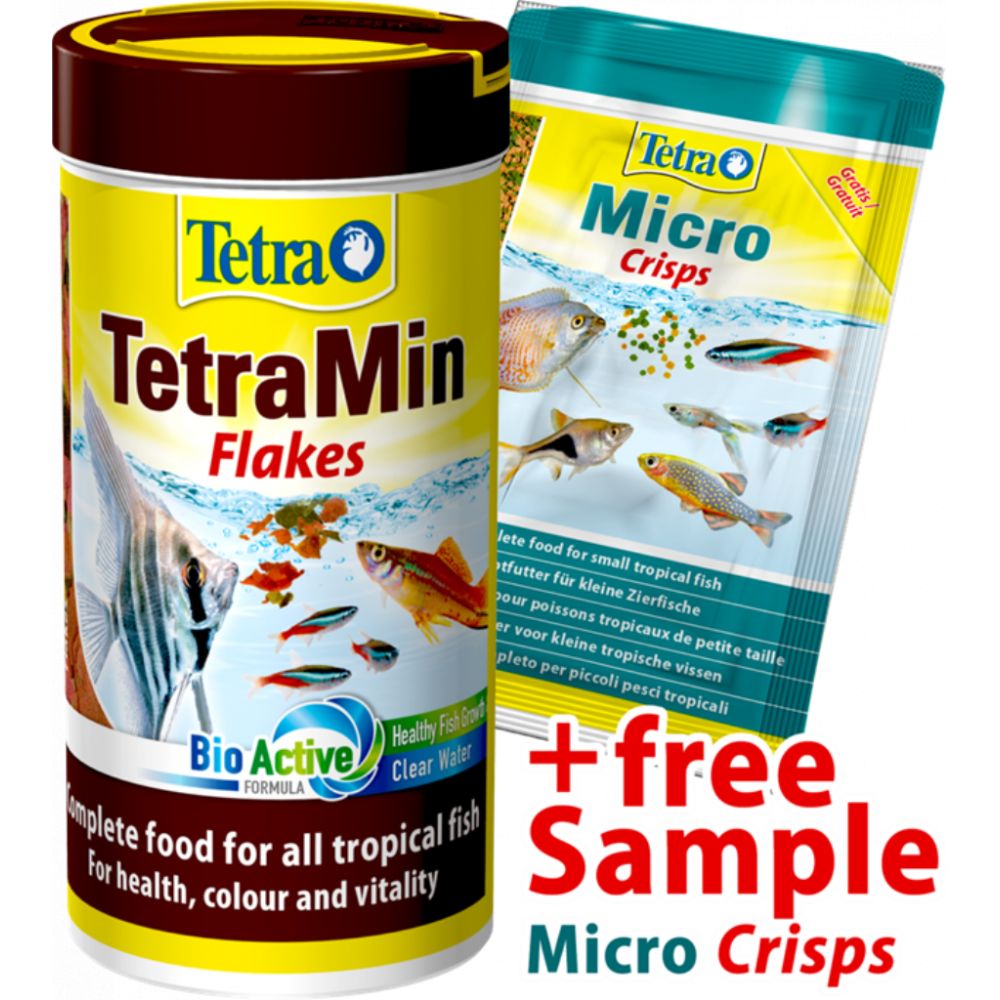 Tetramin Flakes 250ml Plus FREE Micro Crisps 53g