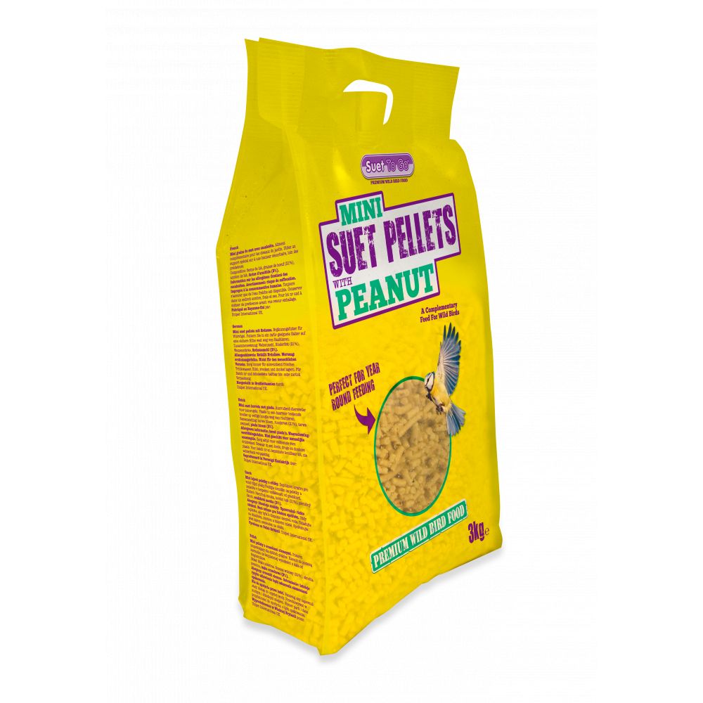 Suet To Go Mini Suet Pellets Peanut 3Kg Bag
