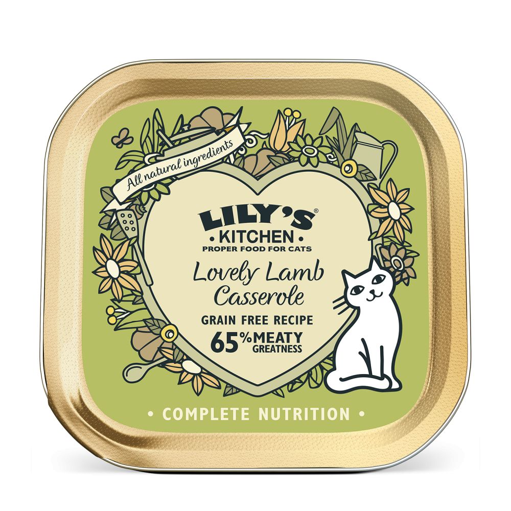 Lily's Kitchen Cat Lovely Lamb Casserole 19 pack