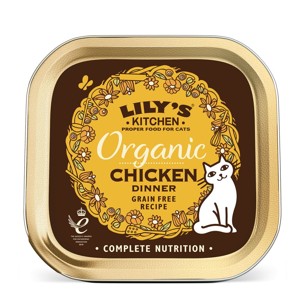 Lily's Kitchen Cat Organic Chicken Dinner 19 pack