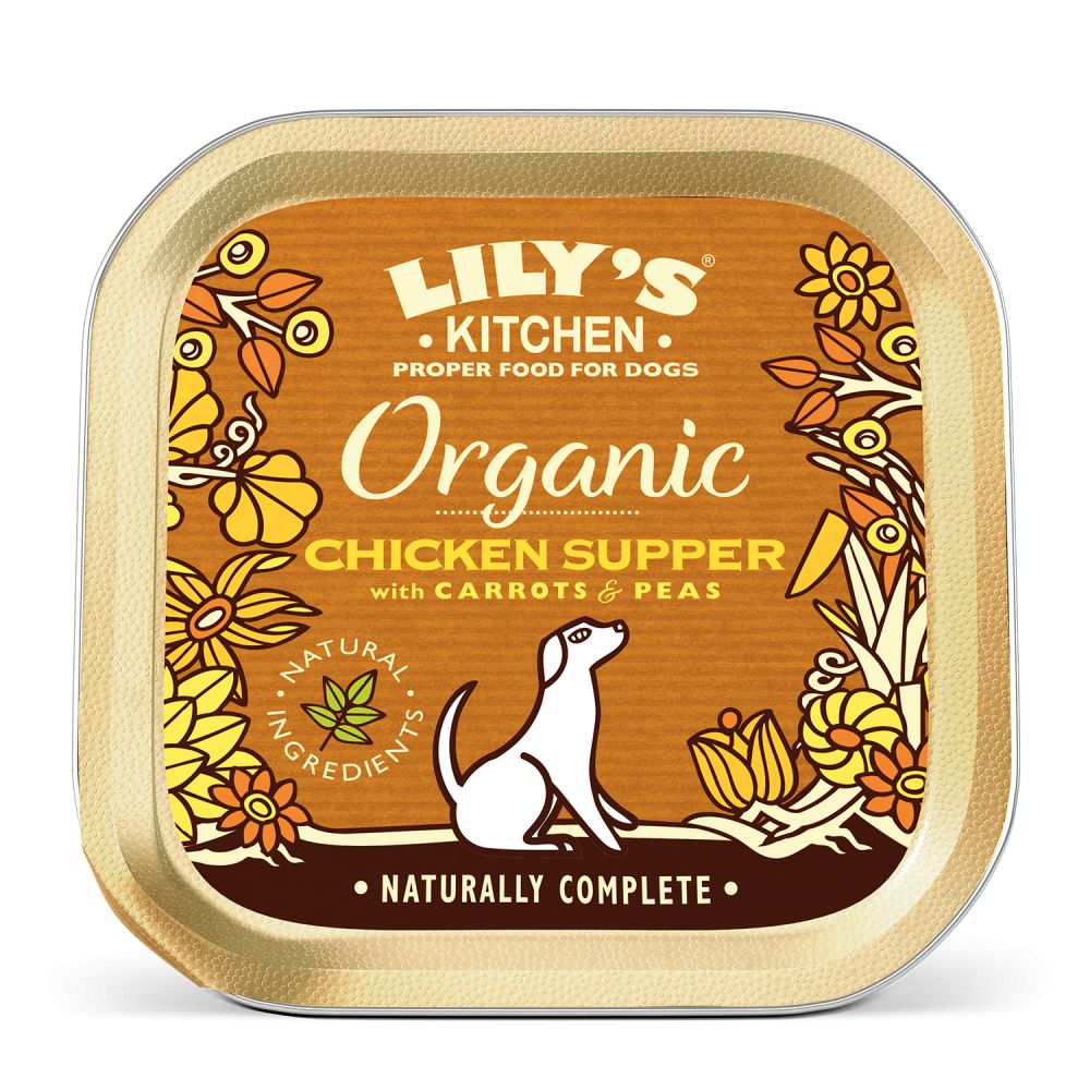 Lily's Kitchen Dog Organic Chicken Supper 11 x 150g pack