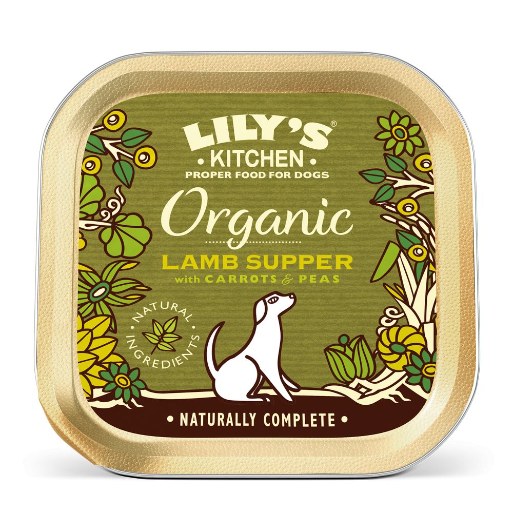 Lily's Kitchen Dog Organic Lamb Supper 11 x 150g pack
