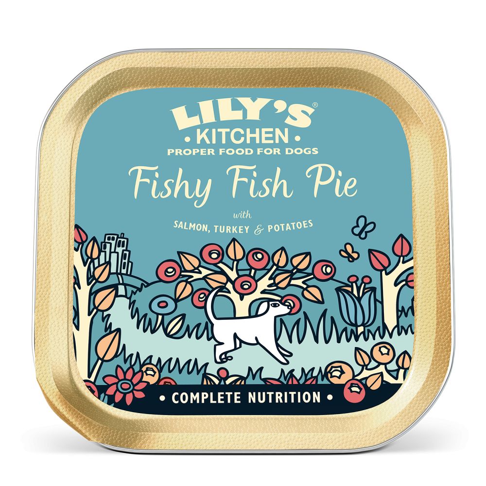 Lily's Kitchen Dog Fishy Fish Pie 10 x 150g pack