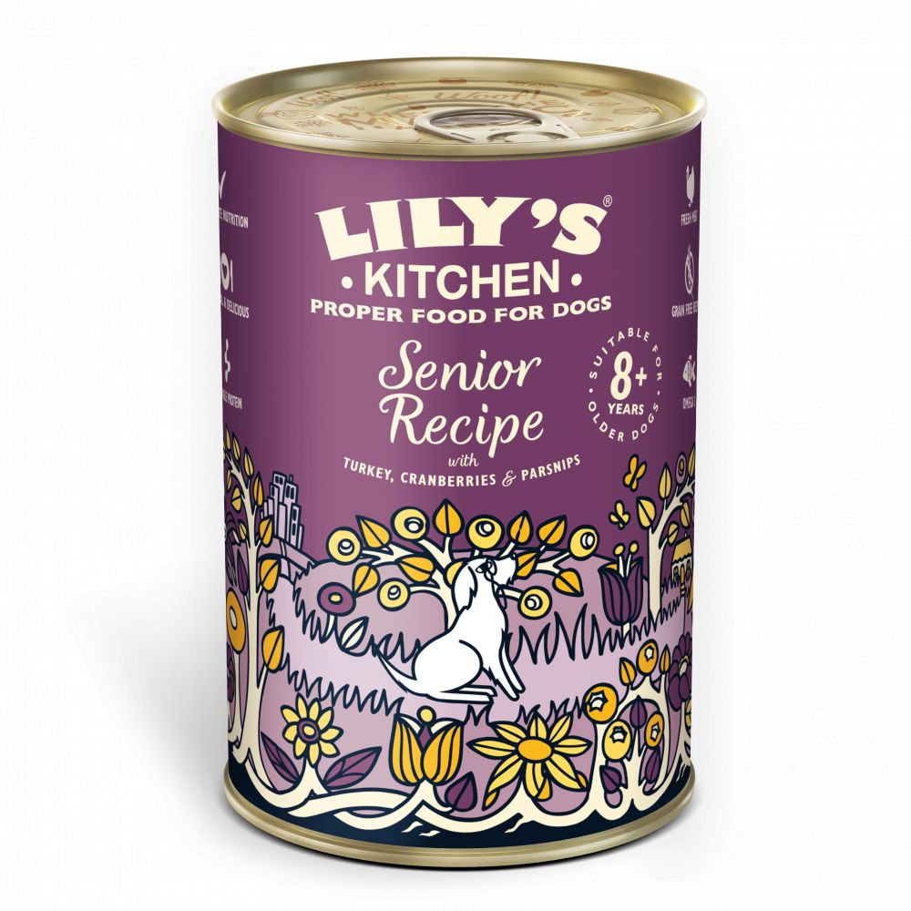 Lily's Kitchen Dog Senior Recipe 6x400g pack