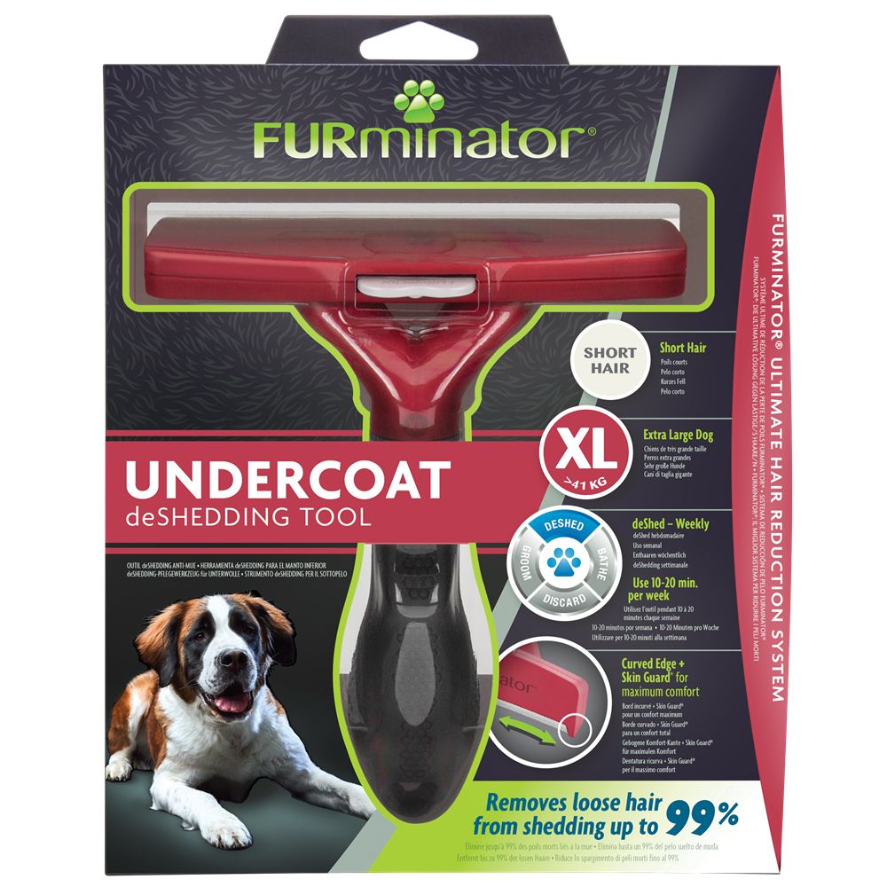 FURminator  Undercoat deShedding Tool for Short Hair Dog XL