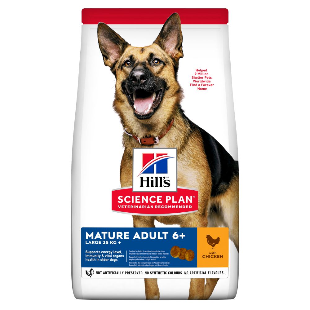 HILL'S SCIENCE PLAN Mature Adult Large Breed Dry Dog Food Chicken