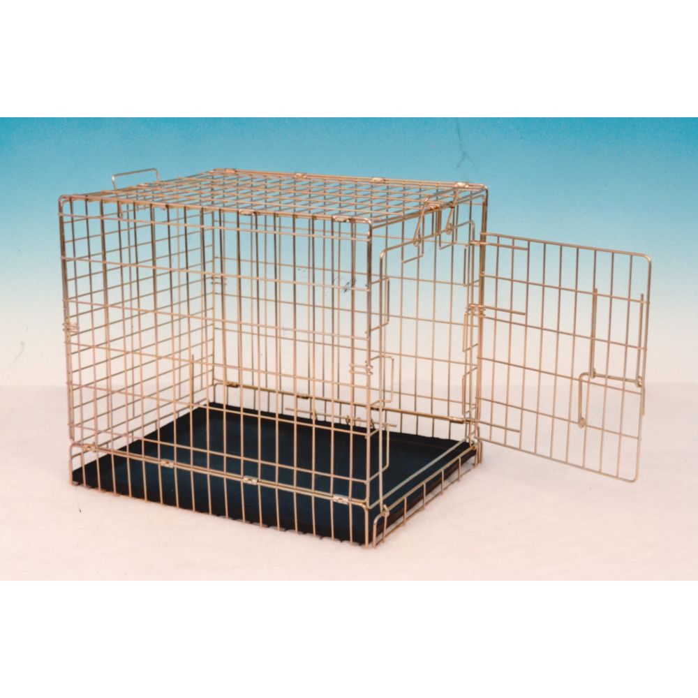 Pennine Pet Dog Cat Carrier Flat Fold Crate - 24''
