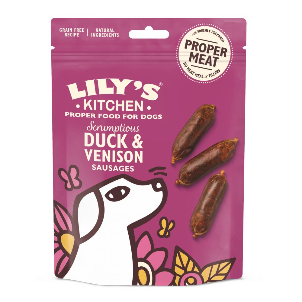 Lily's Kitchen Dog Duck & Venison Sausage