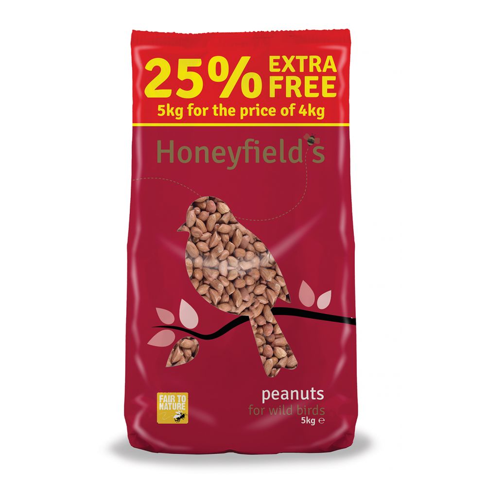 Honeyfields Peanuts 4kg+25%