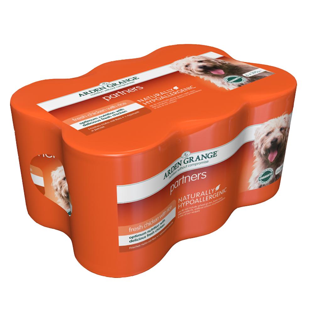 Arden Grange Dog Partners Chicken and Rice 6 pack