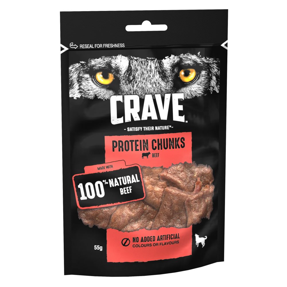 CRAVE Protein Chunks with Beef
