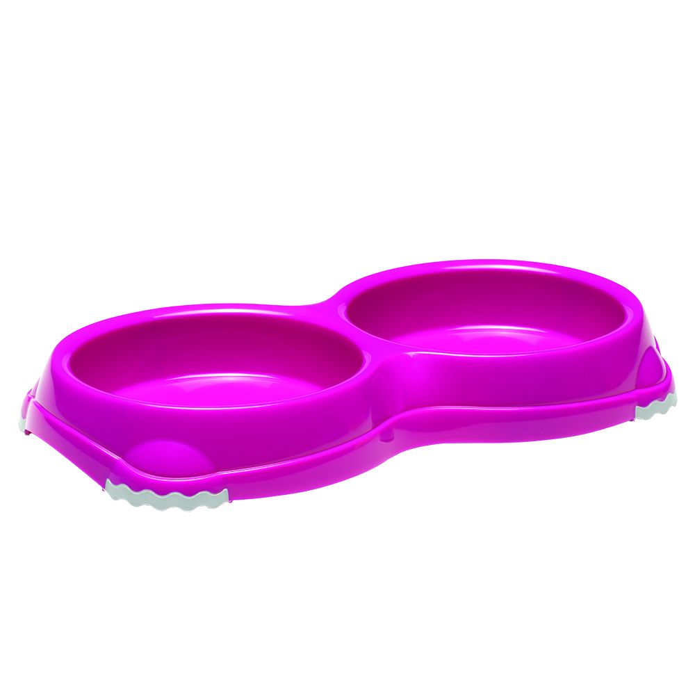 Smarty Bowl Double 2 x 200ml Hot Pink