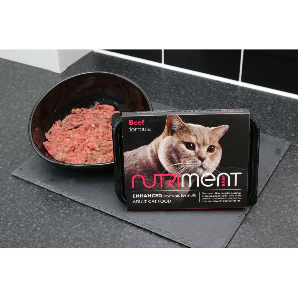 Nutriment Cat Adult Beef Formula 10 pack