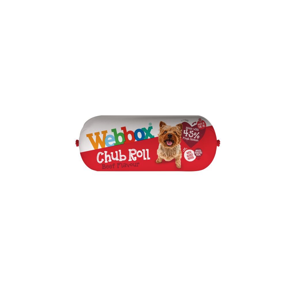Webbox Chub Beef - 315g pack