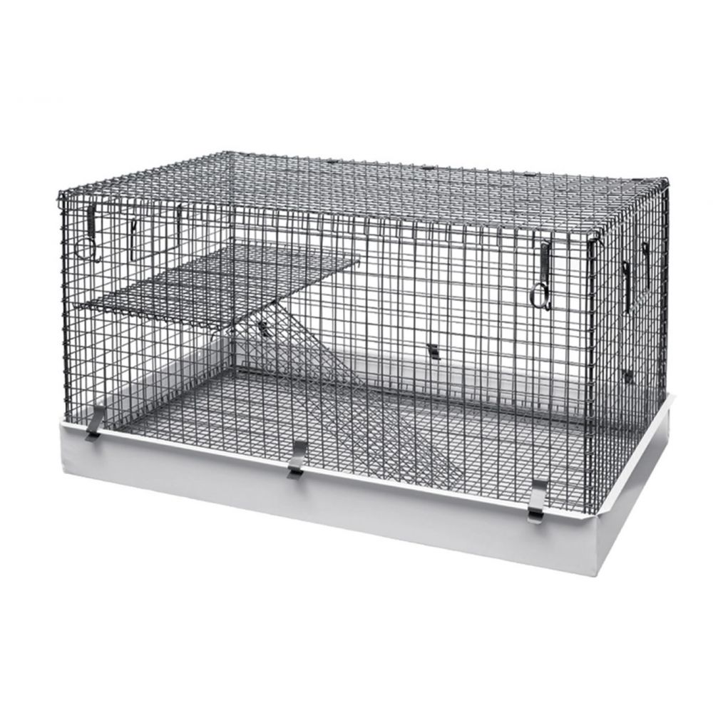 Lazy Bones Wire Rodent Cage Single Storey
