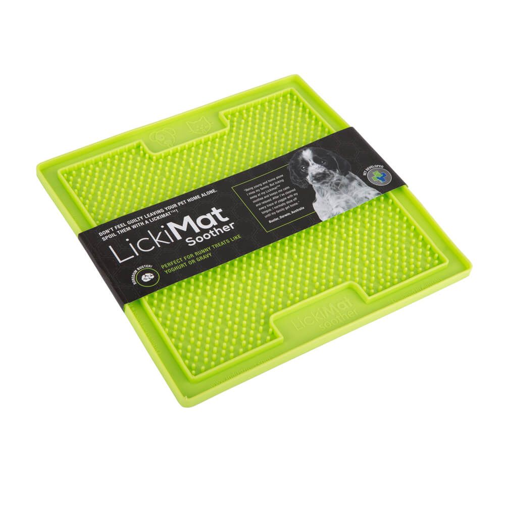 Lickimat Soother Green - Med