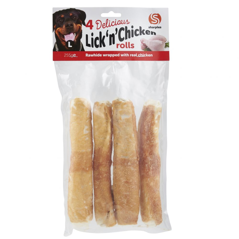 Treat 'N' Chew Lick 'N' Chicken Rolls 8