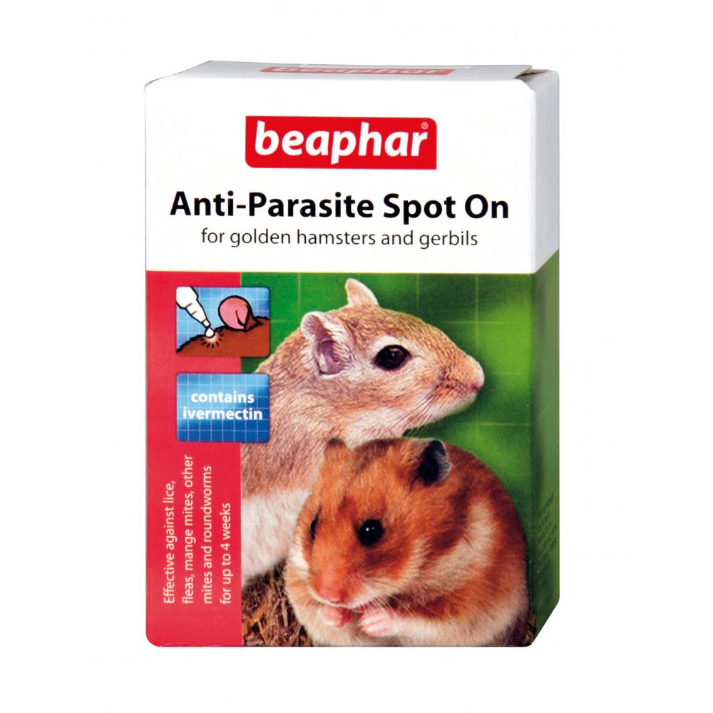 Beaphar Spot On Hamster for mites, lice, fleas and ticks, plus roundworms