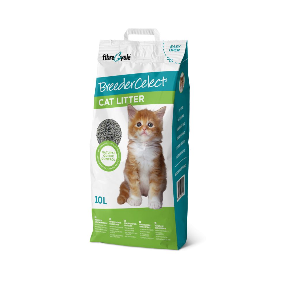 Breeder Celect Paper Pellet Cat Litter 