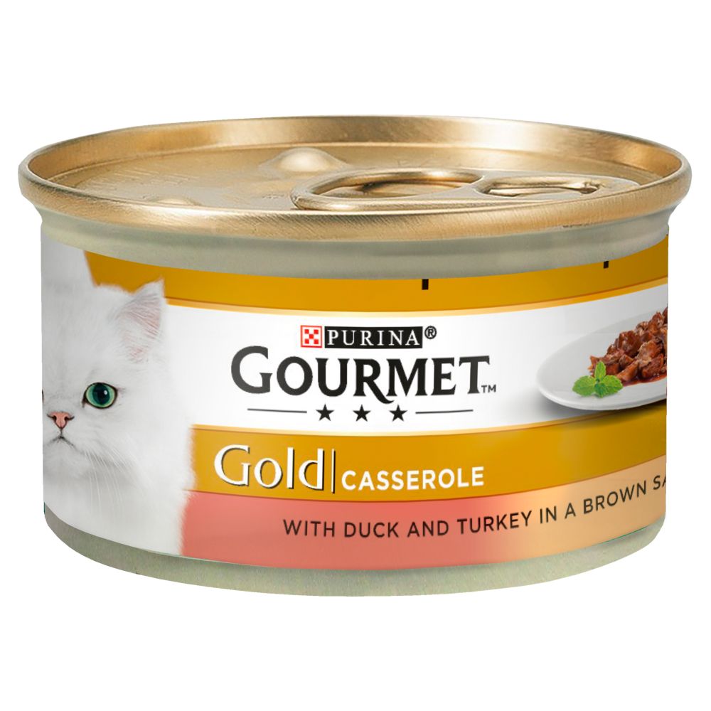 Gourmet Gold Casserole Duck & Turkey 12 pack